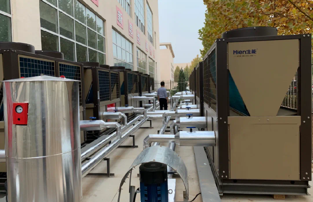 借助空氣能熱泵供暖系統，提高養殖場采暖效率